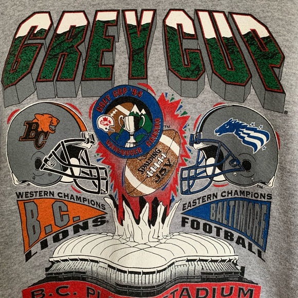 Vintage 1994 Grey Cup BC Lions vs Baltimore - Picture 3 of 4